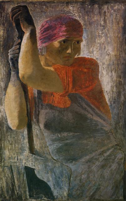 Женщина с напильником. 1929 Женщина с напильником. 1929